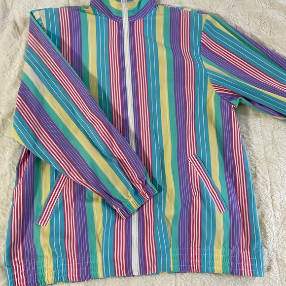 Retro Vintage Striped Jacket - Picture 1 of 3
